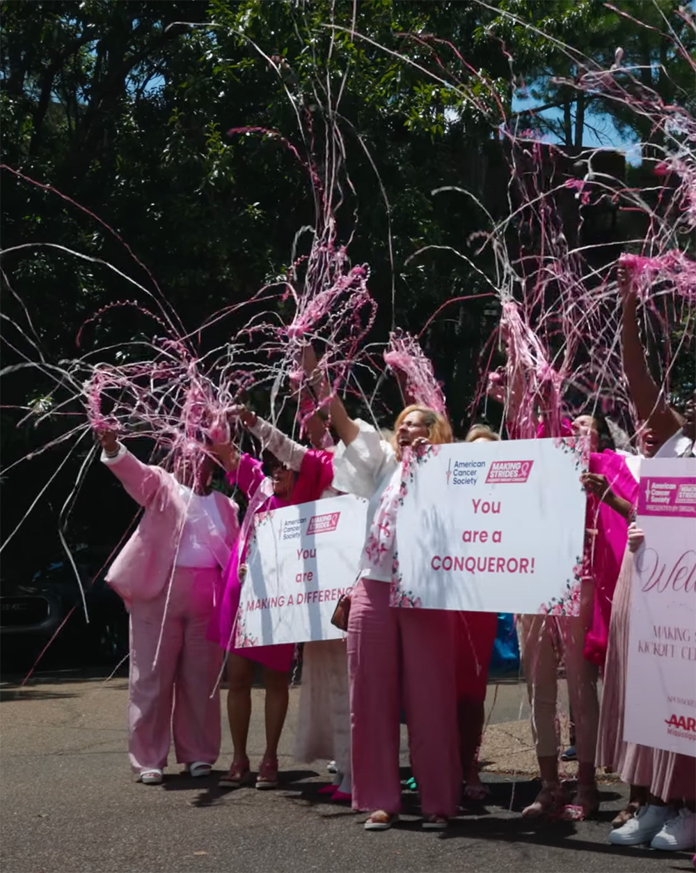 Making Strides foundation celebration