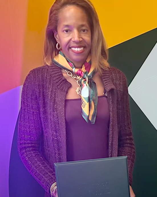 Candie Simmons presenting