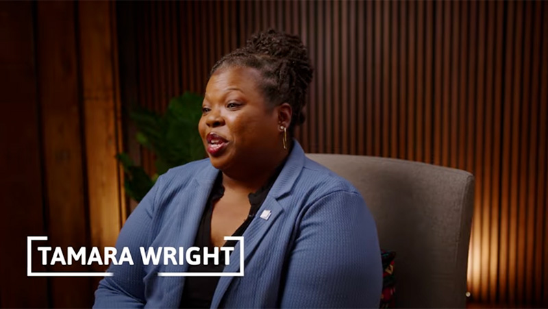 Tamara Wright speaking